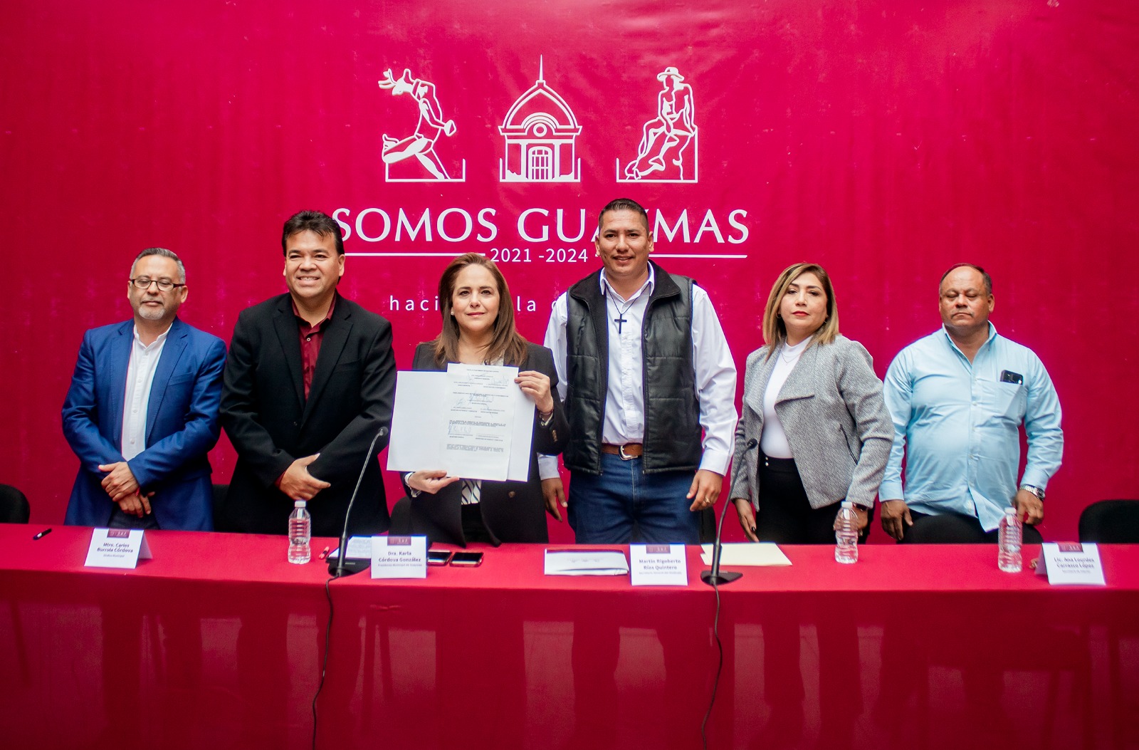 Se logran justicia social para trabajadores sindicalizados: Alcaldesa Karla Córdova