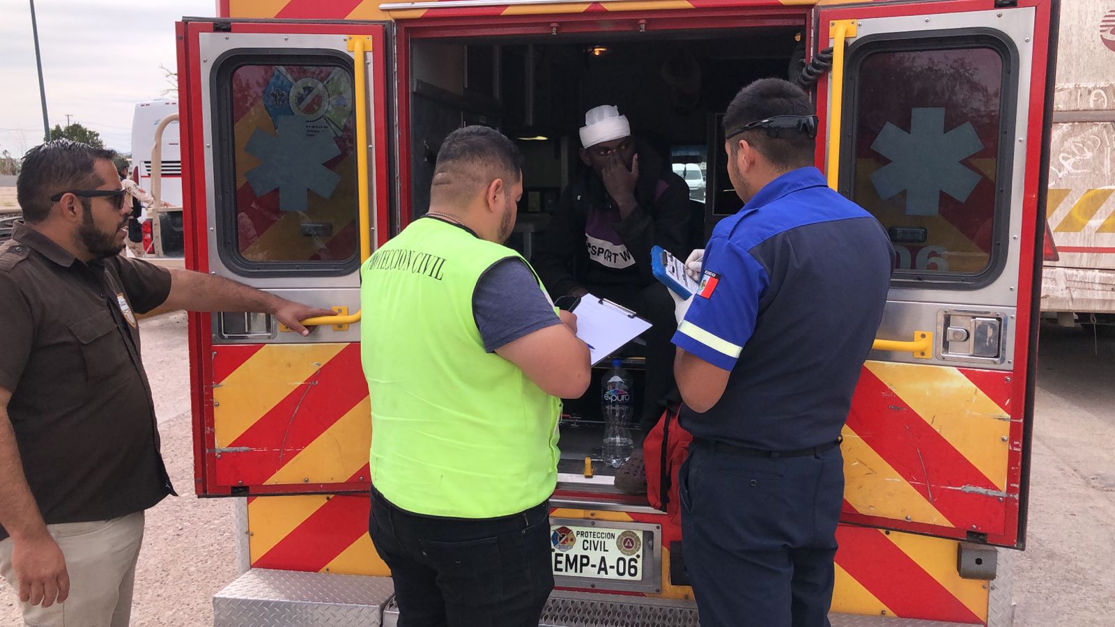 Resultan lesionados inmigrantes en Empalme