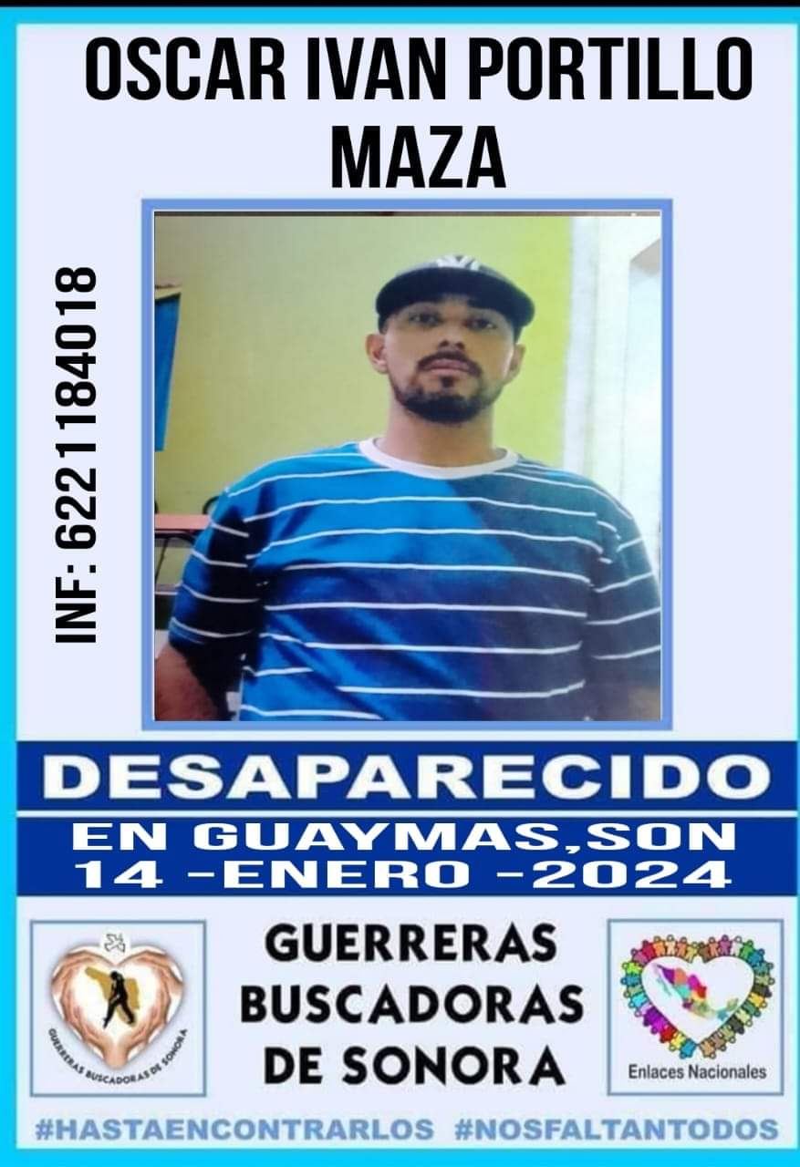 Reportan desaparición de guaymense