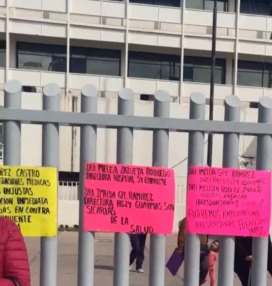 Piden destitución de directora del IMSS