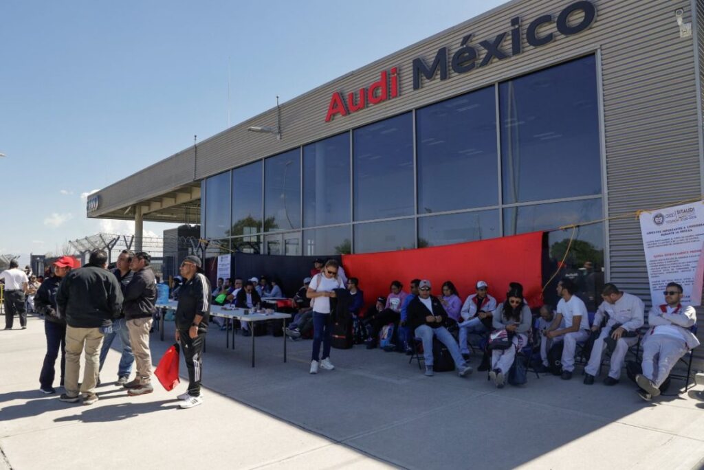 Trabajadores de Audi