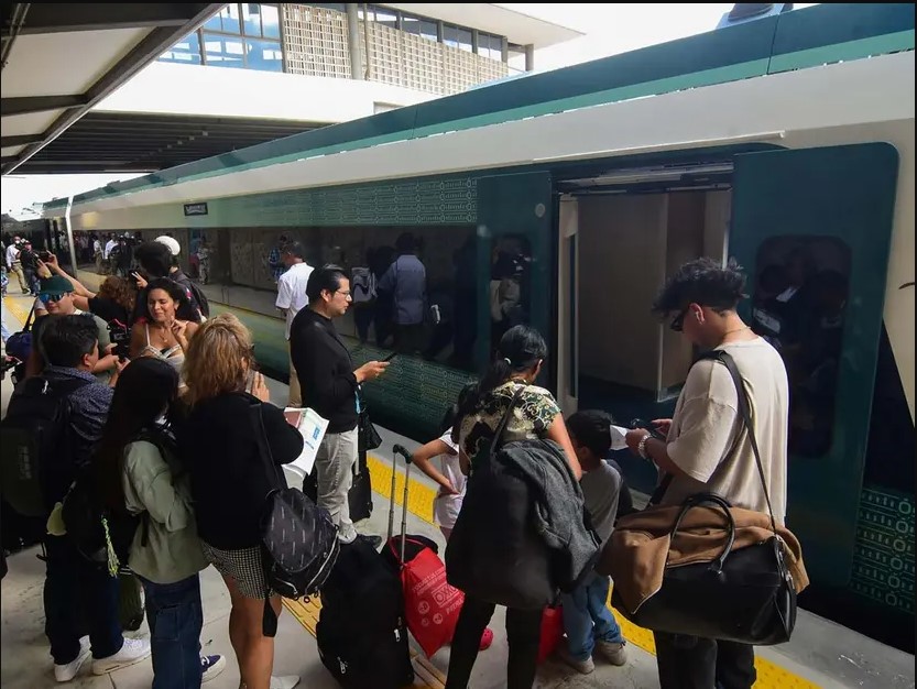 El tren maya ha transportado a 50,976 pasajeros en casi dos meses de operación