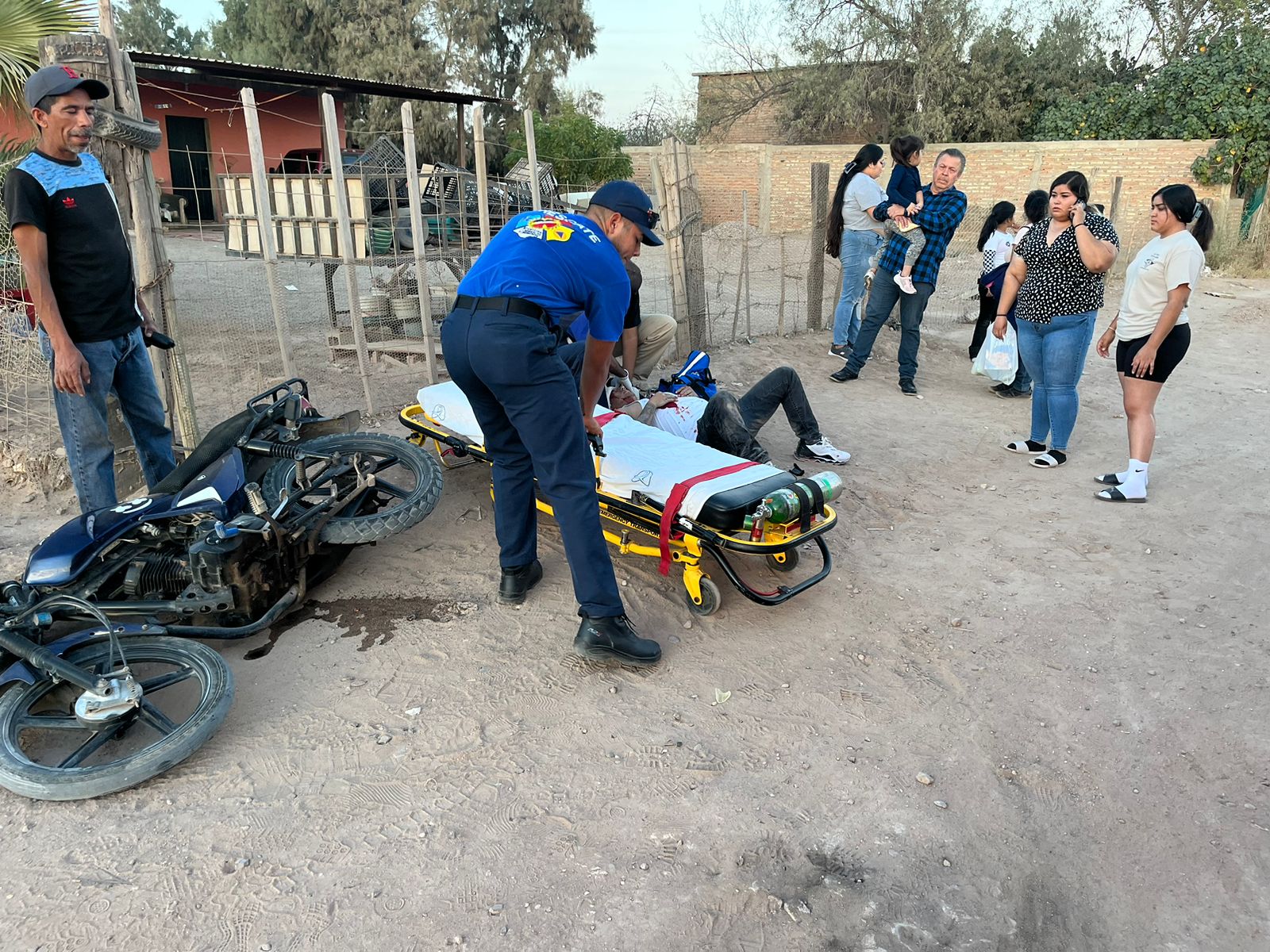 En la colonia Sahuaral resulta seriamente lesionado empalmense