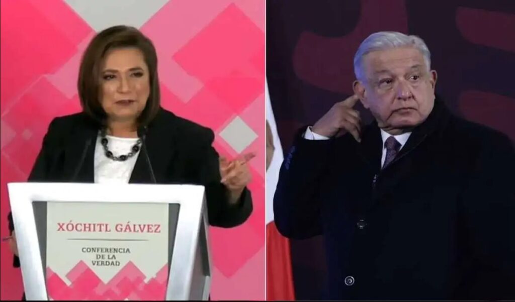 Xochitl Galvez pide debate en ingles