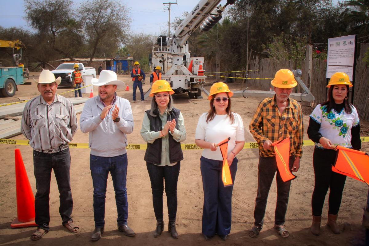 Arranca Gobierno de Sonora Obra de Electrificación en Pótam, Guaymas