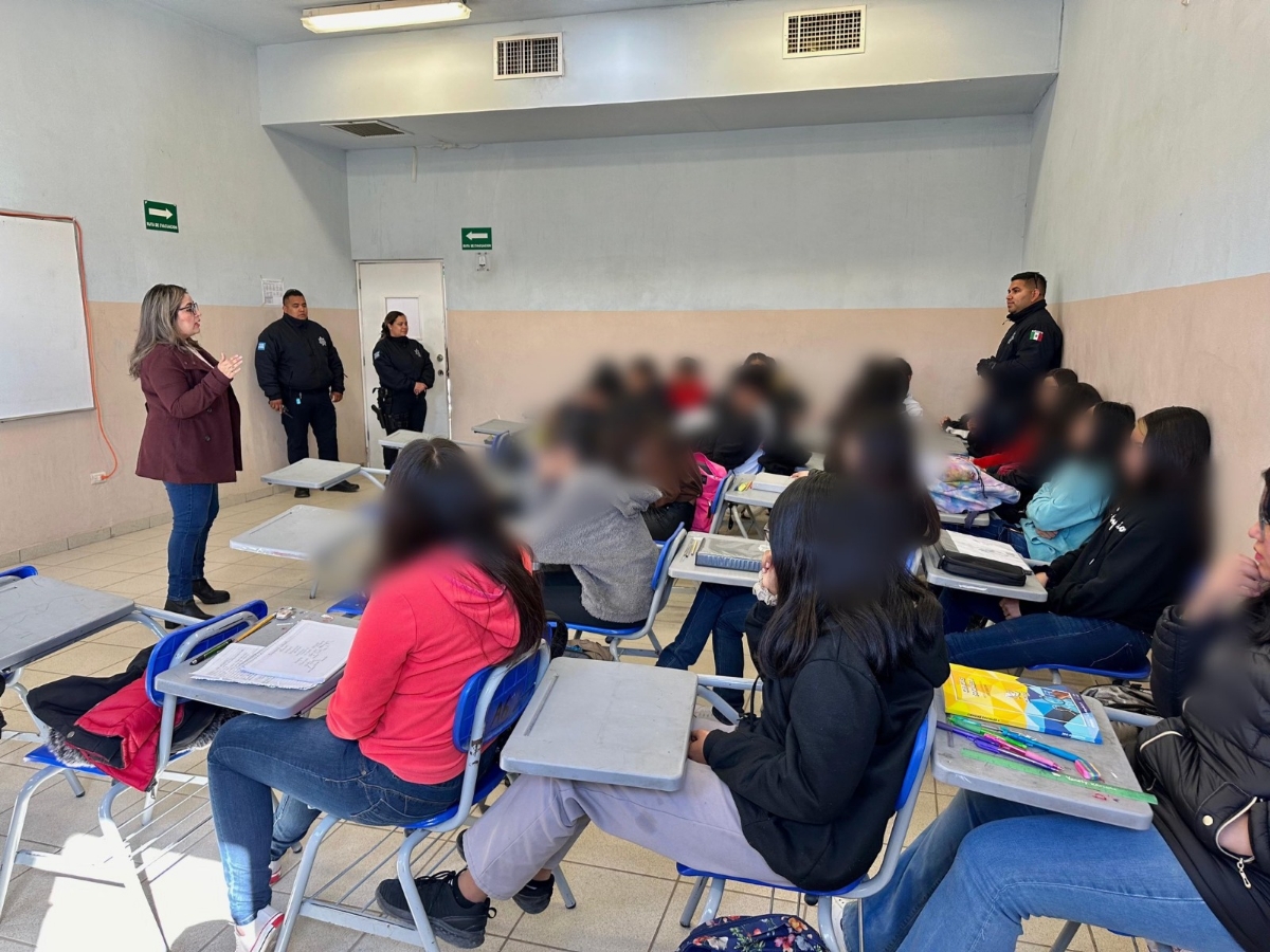 Previene Secretaría de Seguridad Pública adicciones entre niñez y juventud