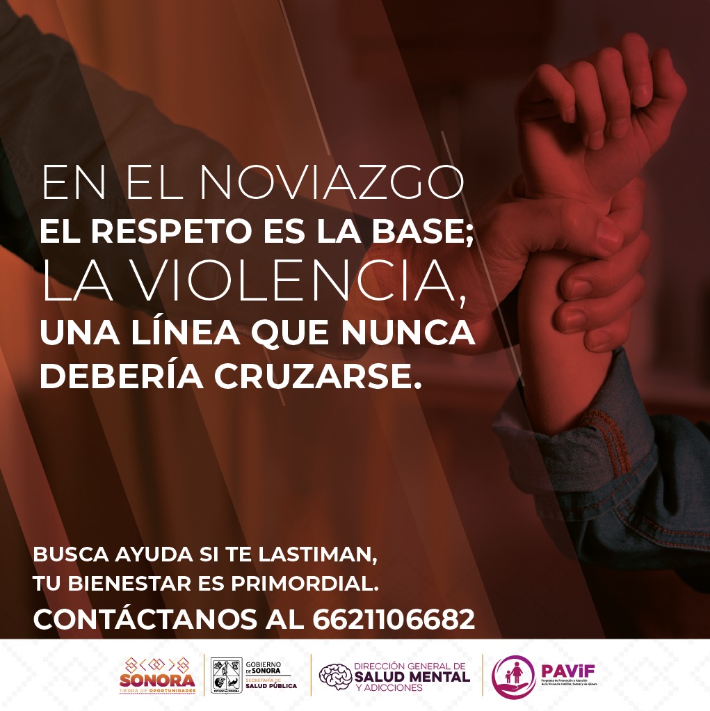 Salud Sonora pone a disposición línea para la atención de la violencia de pareja