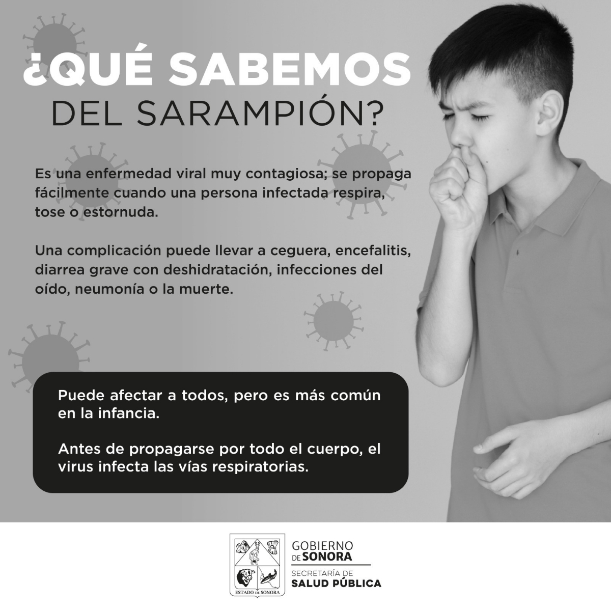 La vacunación es el mejor aliado contra el Sarampión: Secretaría de Salud