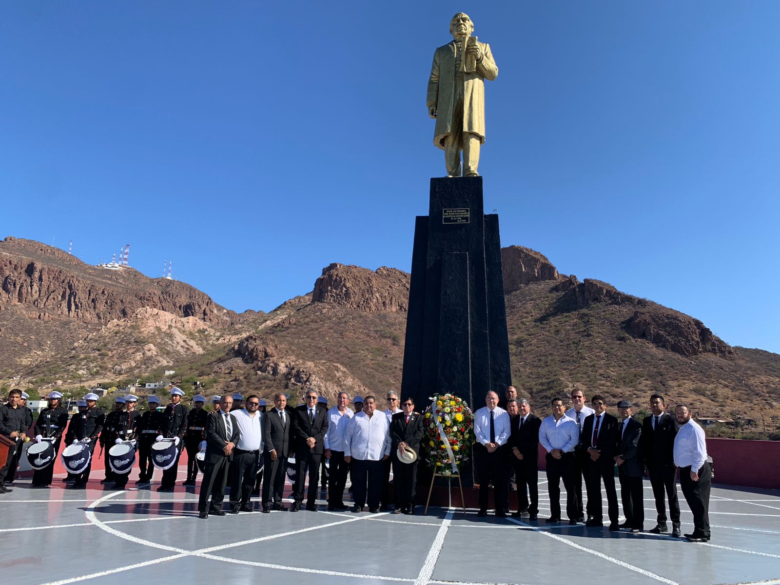 Recuerda Logia Masónica legado de Benito Juárez en Guaymas