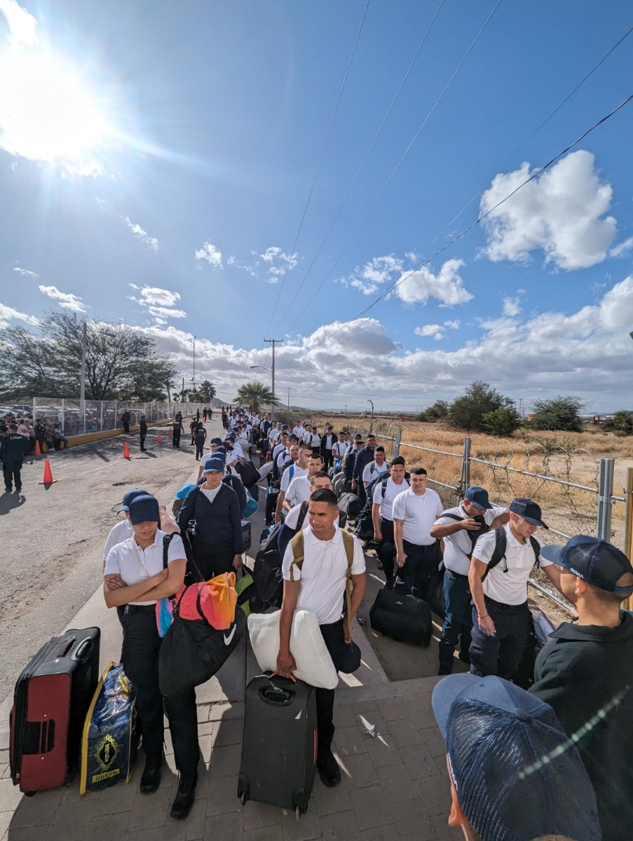 Ingresa generación Troya a la Universidad de la Seguridad Pública