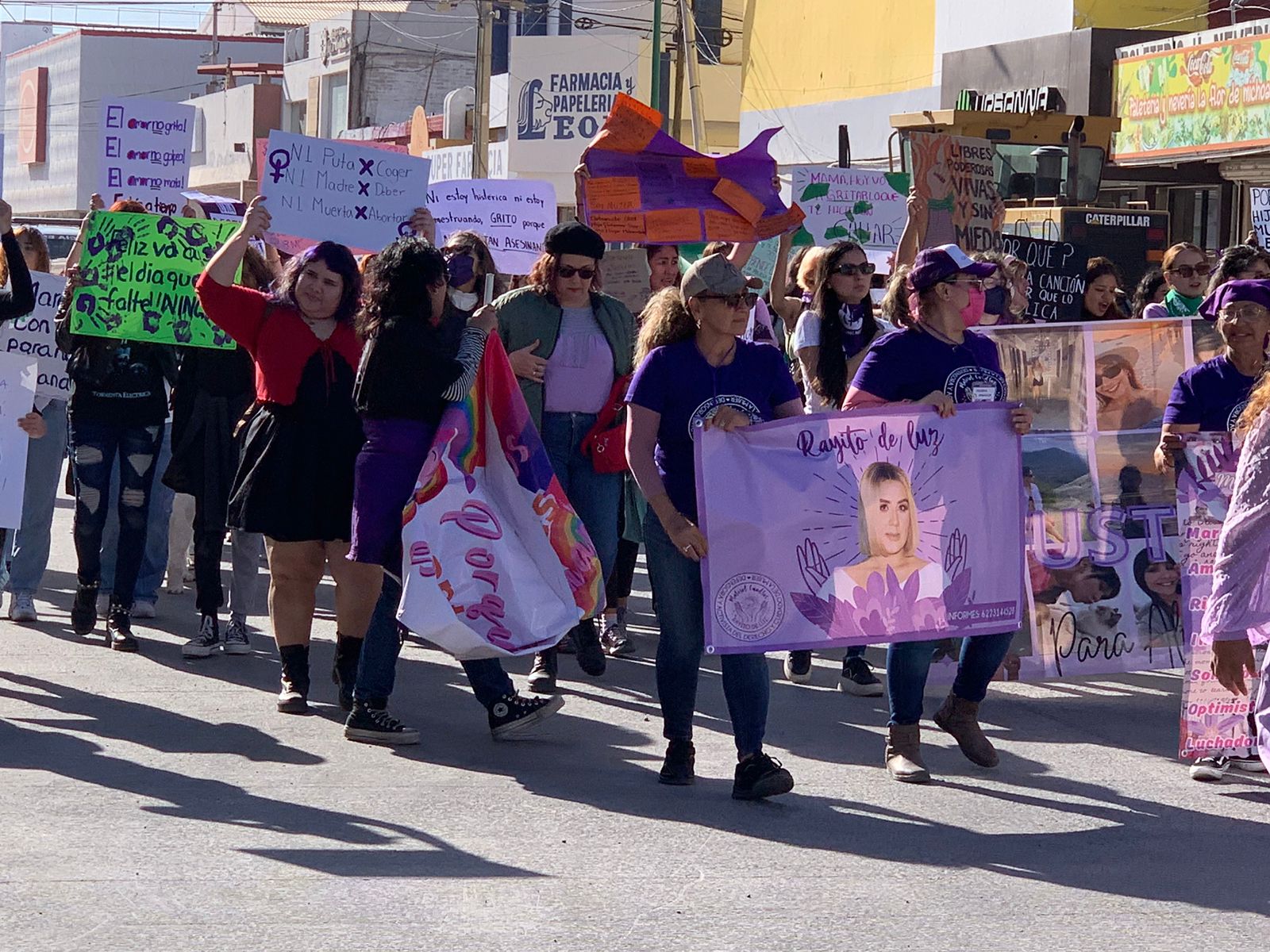 Realizan Marcha + Festival Violeta