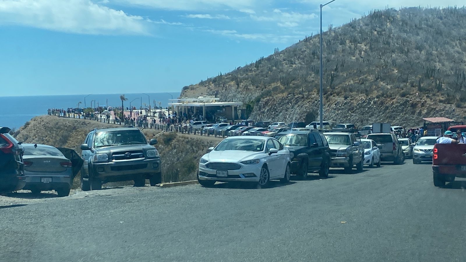 Vacacionistas en San Carlos