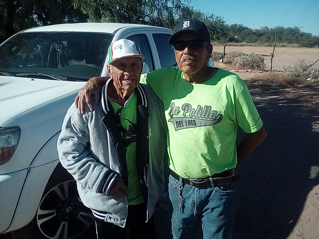 Dos tremendos caballones Federico Lico Evans e Ing. Arturo Lugo Moreno