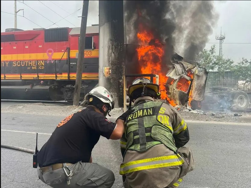 Incendio en Nuevo Leon