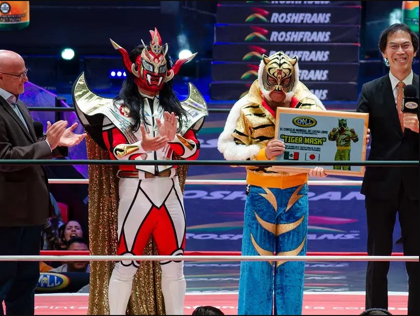 Tiger Mask recibe homenaje