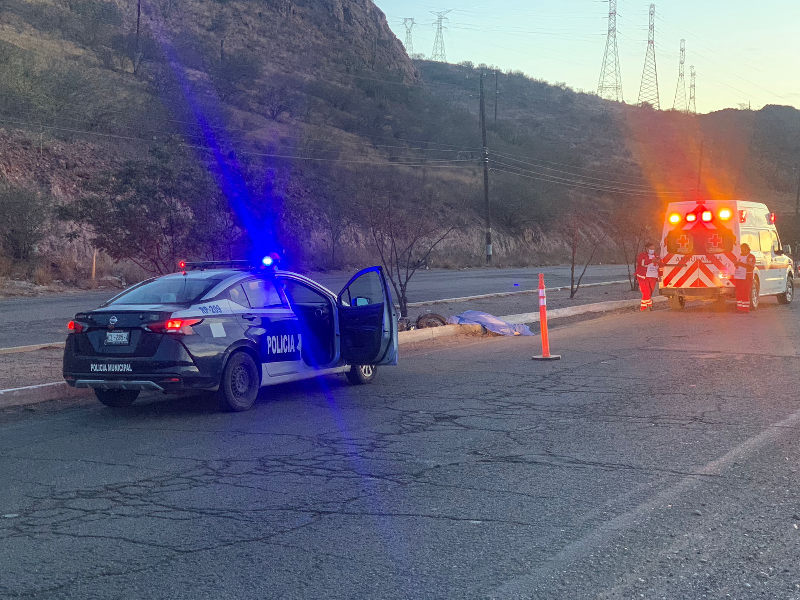 Muere joven motociclista