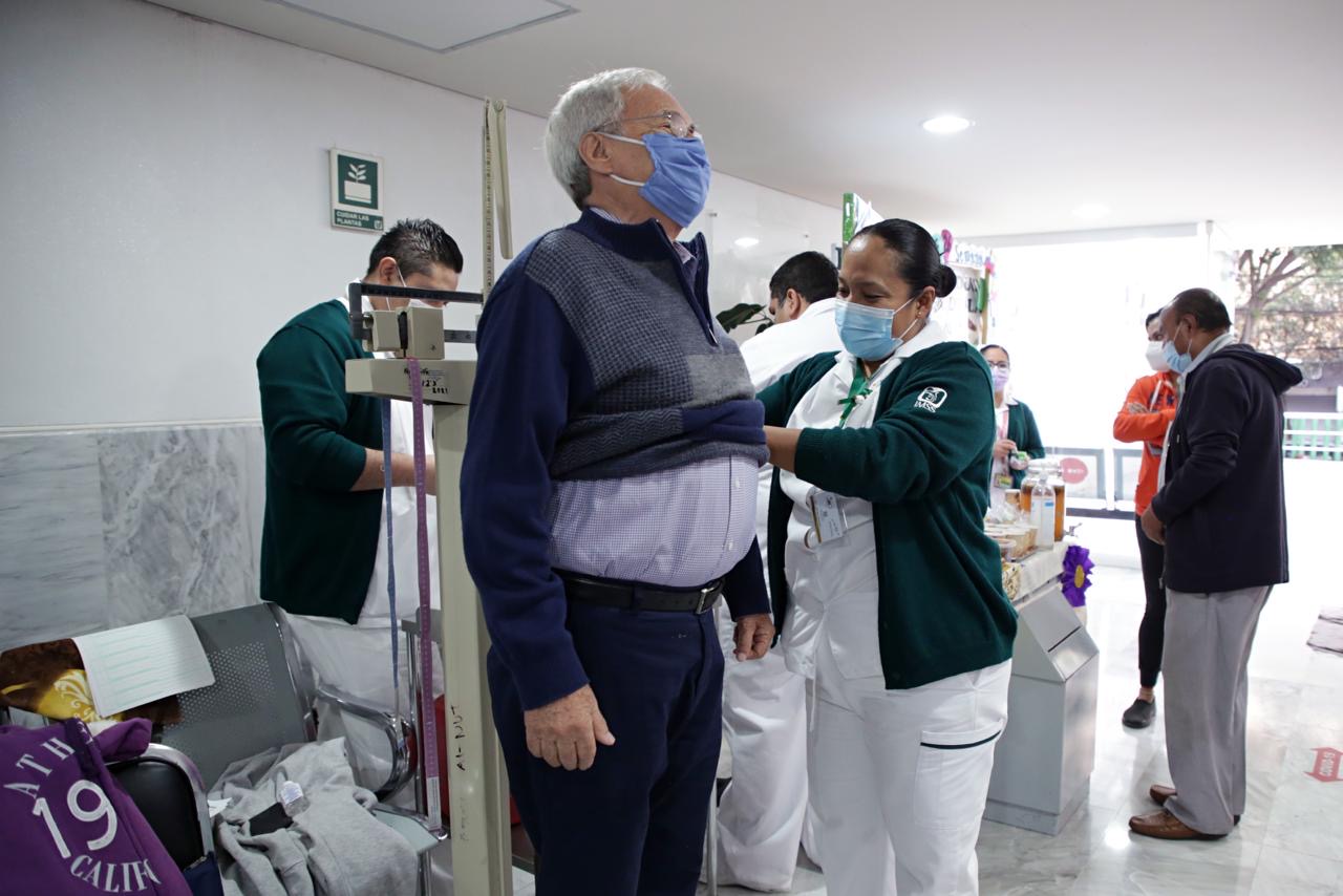 Derechohabientes del IMSS han perdido más de 100 mil kilos con la estrategia “Pierde kilos, gana vida”