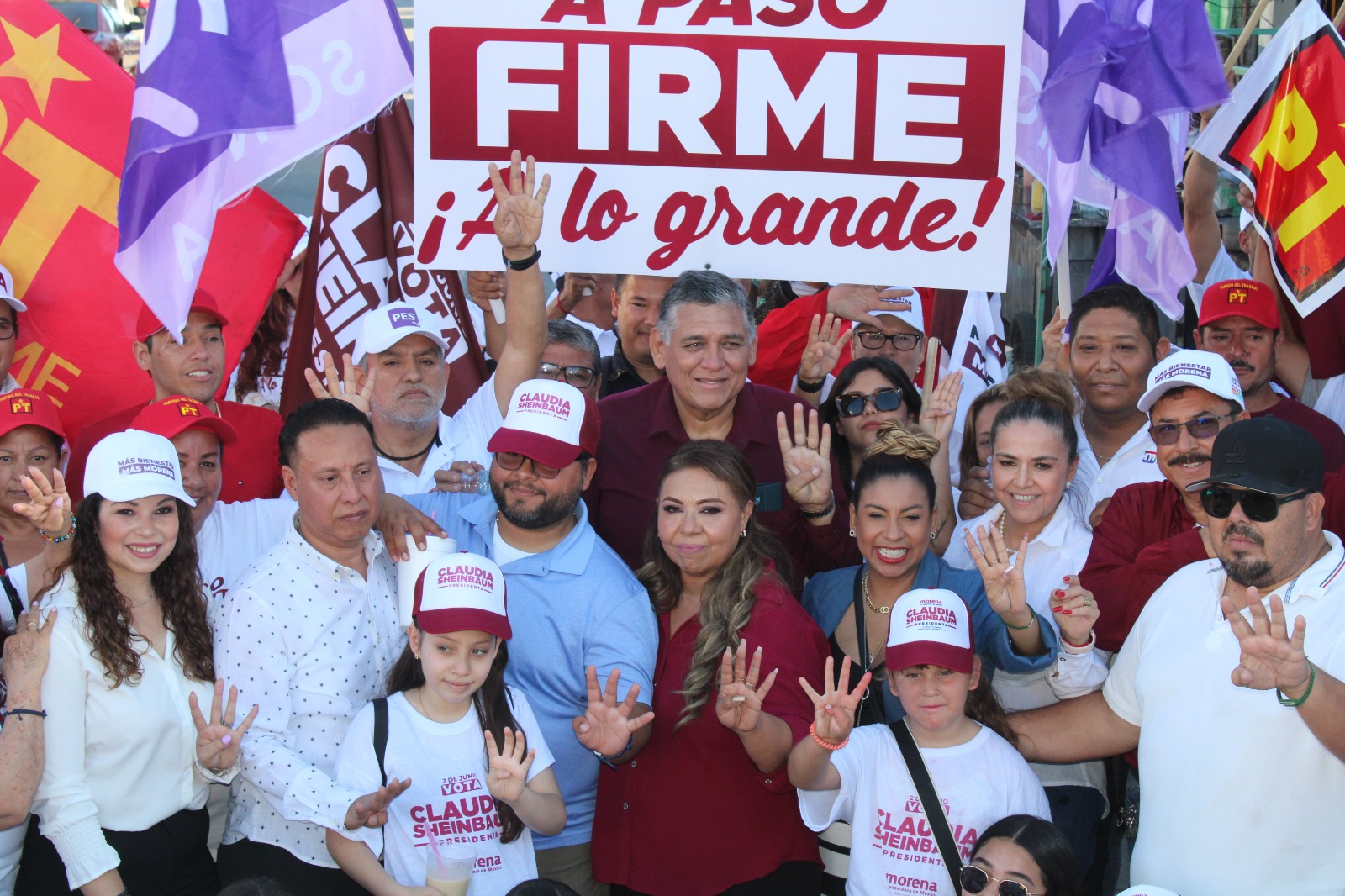 Respaldan empalmenses reelección de Luis Fuentes