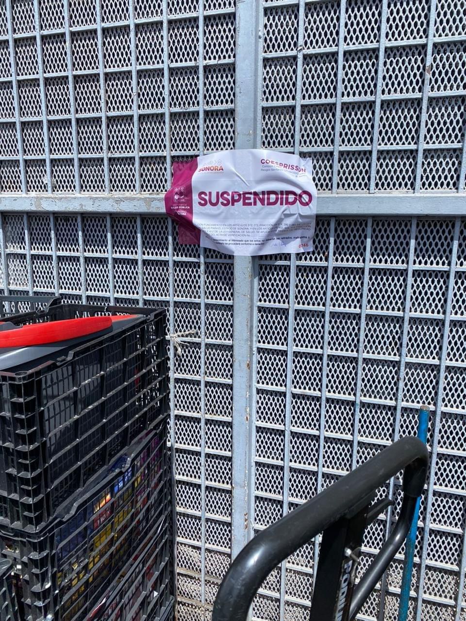 Clausura Coesprisson almacén de Wal Mart