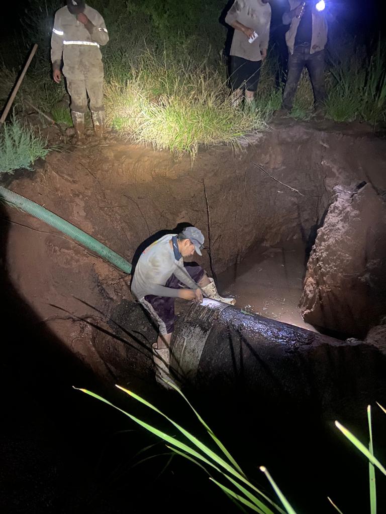 Repara CEA acueducto Yaqui-Guaymas