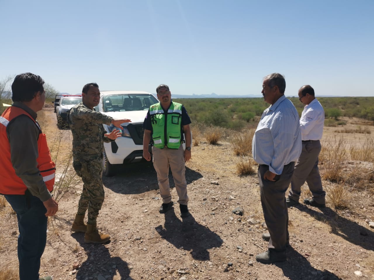 Inspeccionan obras de protección ante próxima época de lluvias