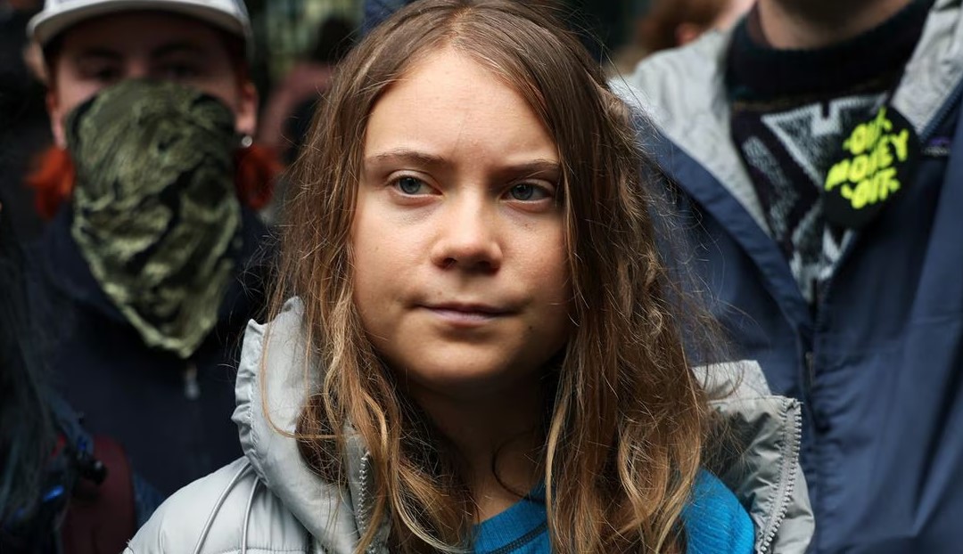 .- Greta Thunberg “activista” fue detenida durante protesta en Países Bajos, Europa