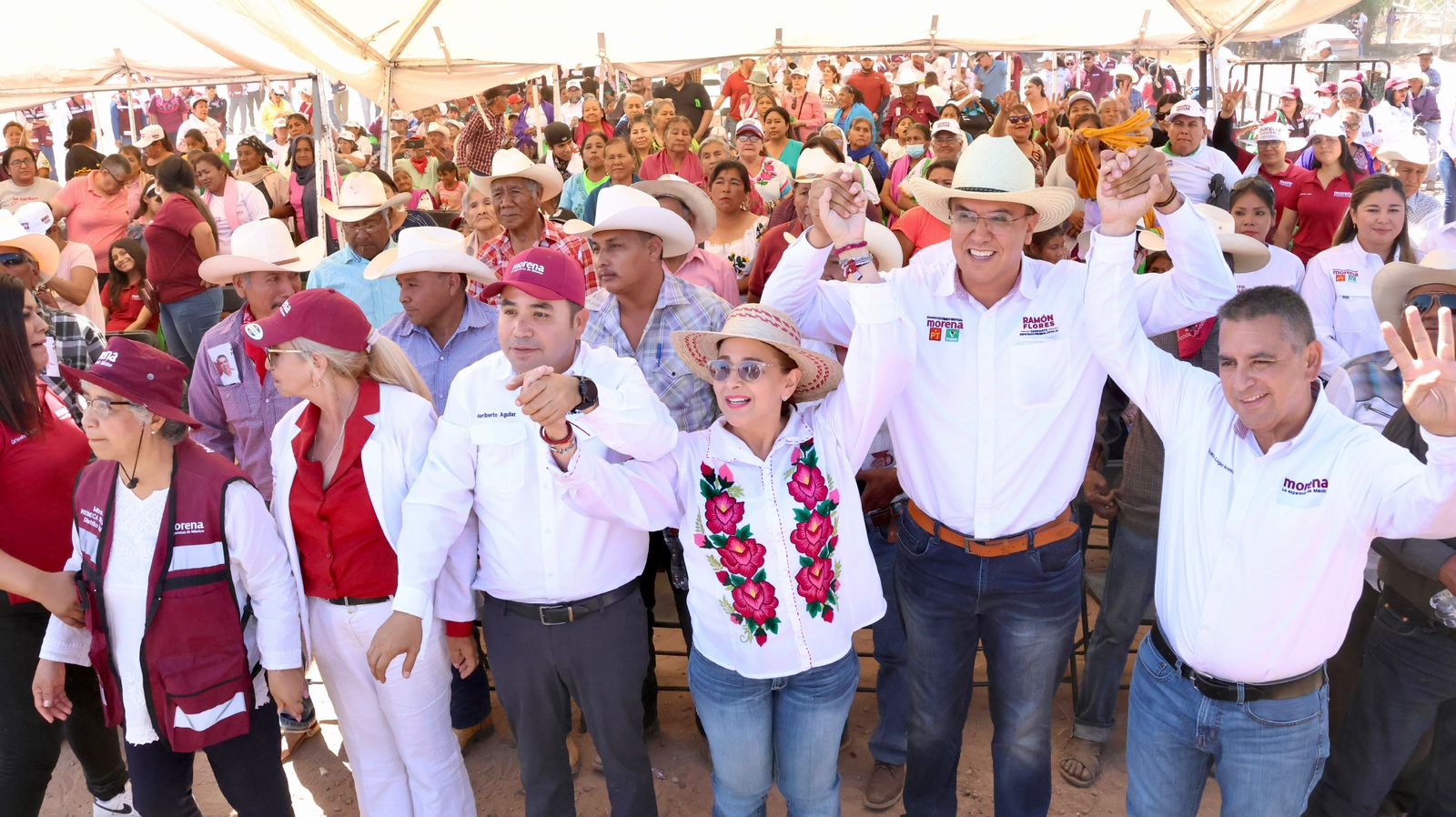 Karla Córdova recibe apoyo de etnia yaqui