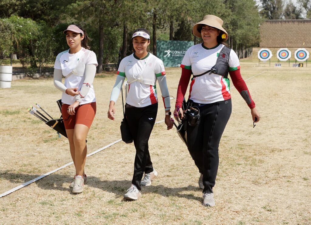 Mexico Equipos Femenil arco recurvo