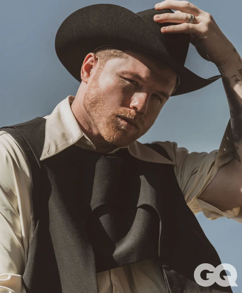 "Canelo Álvarez" le falta hambre, comentan; que esta durmiendo con pijamas de seda 1 Saul20Alvarez20sombrero e1714075634982