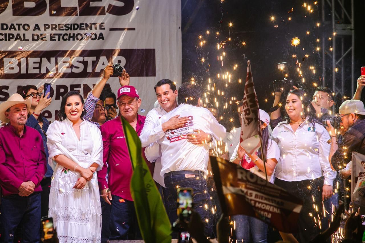 Celida y Froylán dan espaldarazo a sus candidatos locales