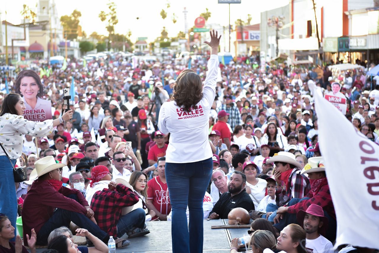 Sonora se pinta de guinda: Lorenia Valles