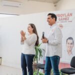 Celida y Froylán conquistan sector de estudiantes en Cajeme