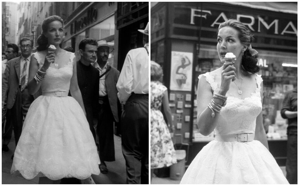 maria felix paseando calles venecia 1 1