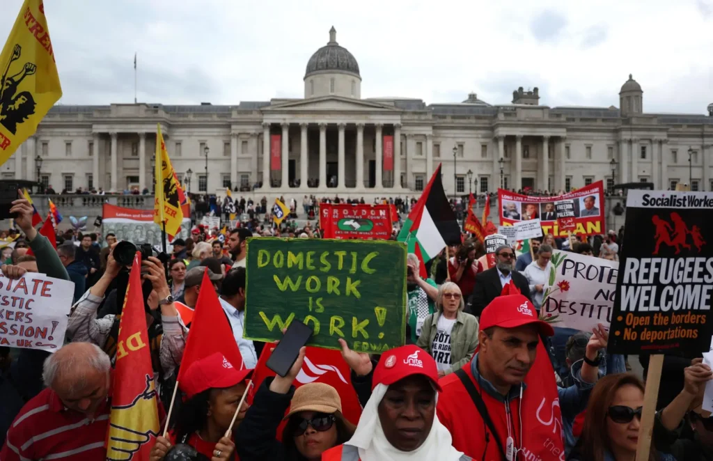 1 de mayo dia del trabajo londres reino unido