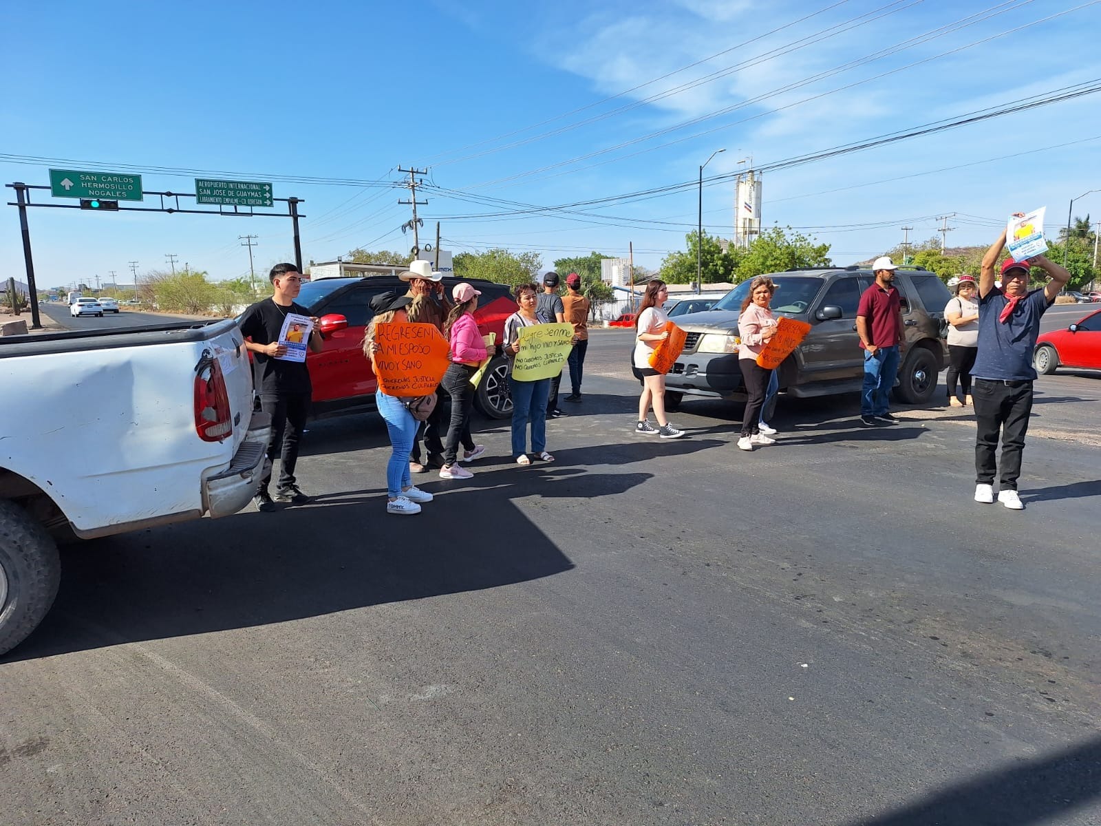 Con protesta piden aparición de joven