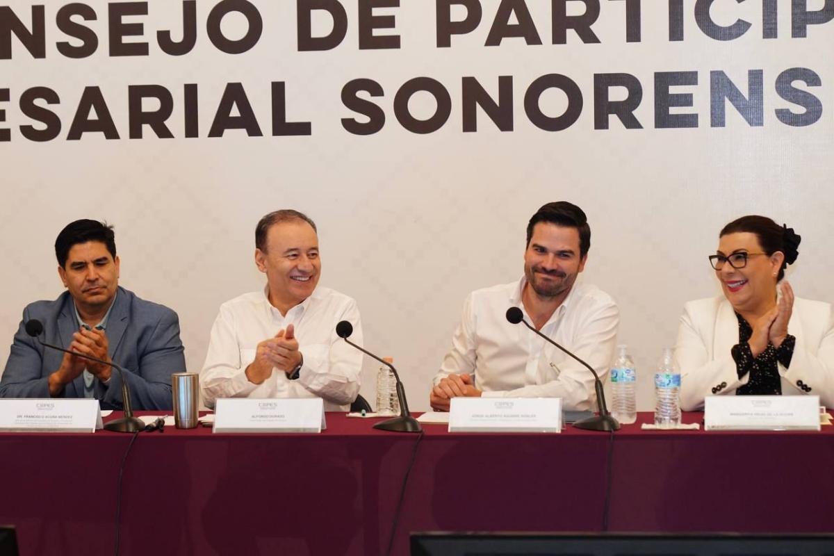 Encabeza Gobernador reunión del Consejo de Participación Empresarial Sonorense