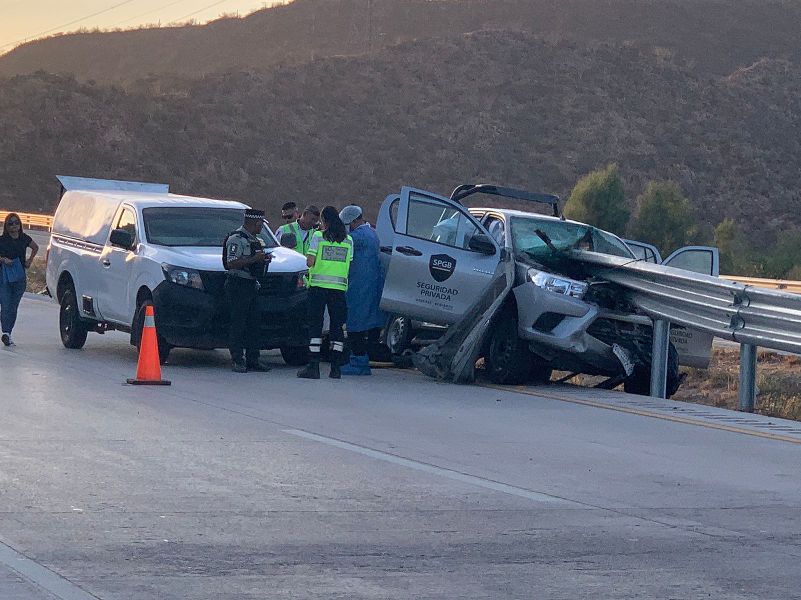Muere conductor de pick up