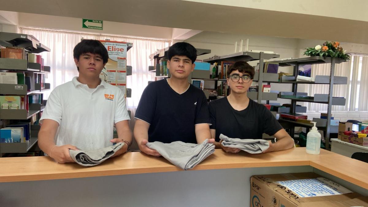 Realiza Cobach Sonora campaña de donación de uniformes en solidaridad con alumnos que los necesitan