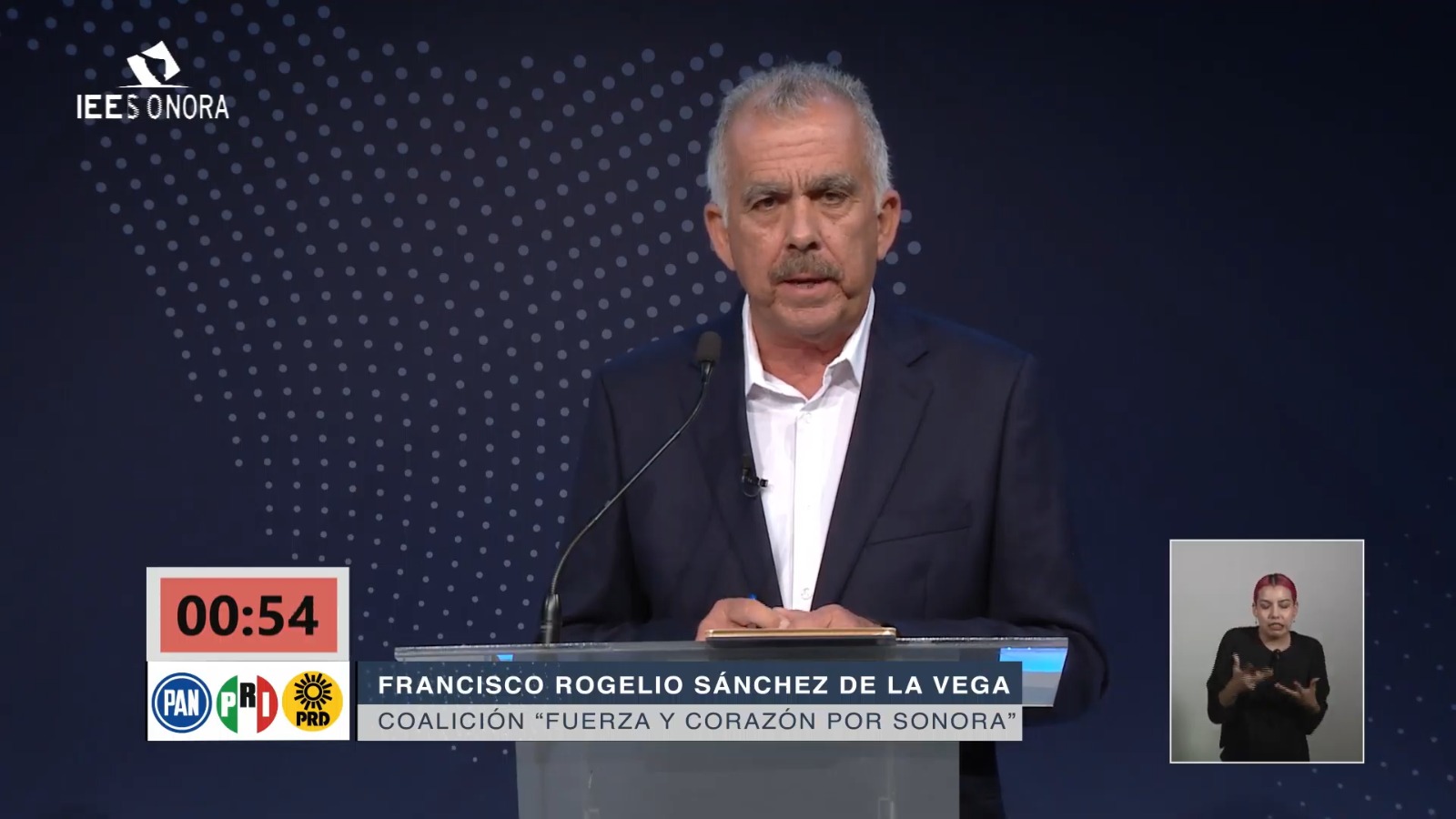 Rogelio Sánchez arrasa con la Ola del Cambio en el Debate del IEE