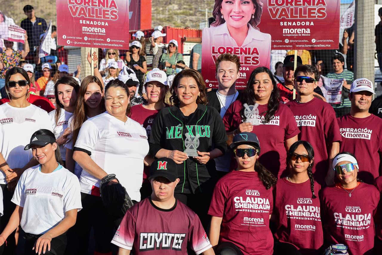 El deporte contribuye al bienestar y la paz social: Lorenia Valles