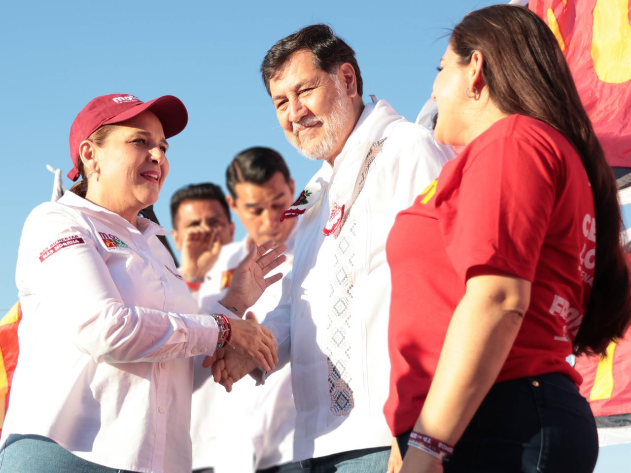 Participa doctora Karla Córdova González, candidata a la presidencia en evento Activación Plan C; reciben a Gerardo Fernández Noroña