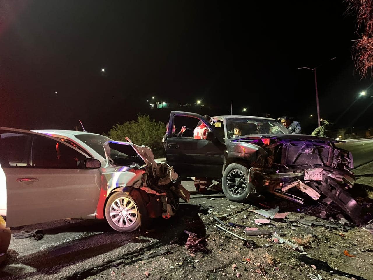 Resultan tres personas lesionadas