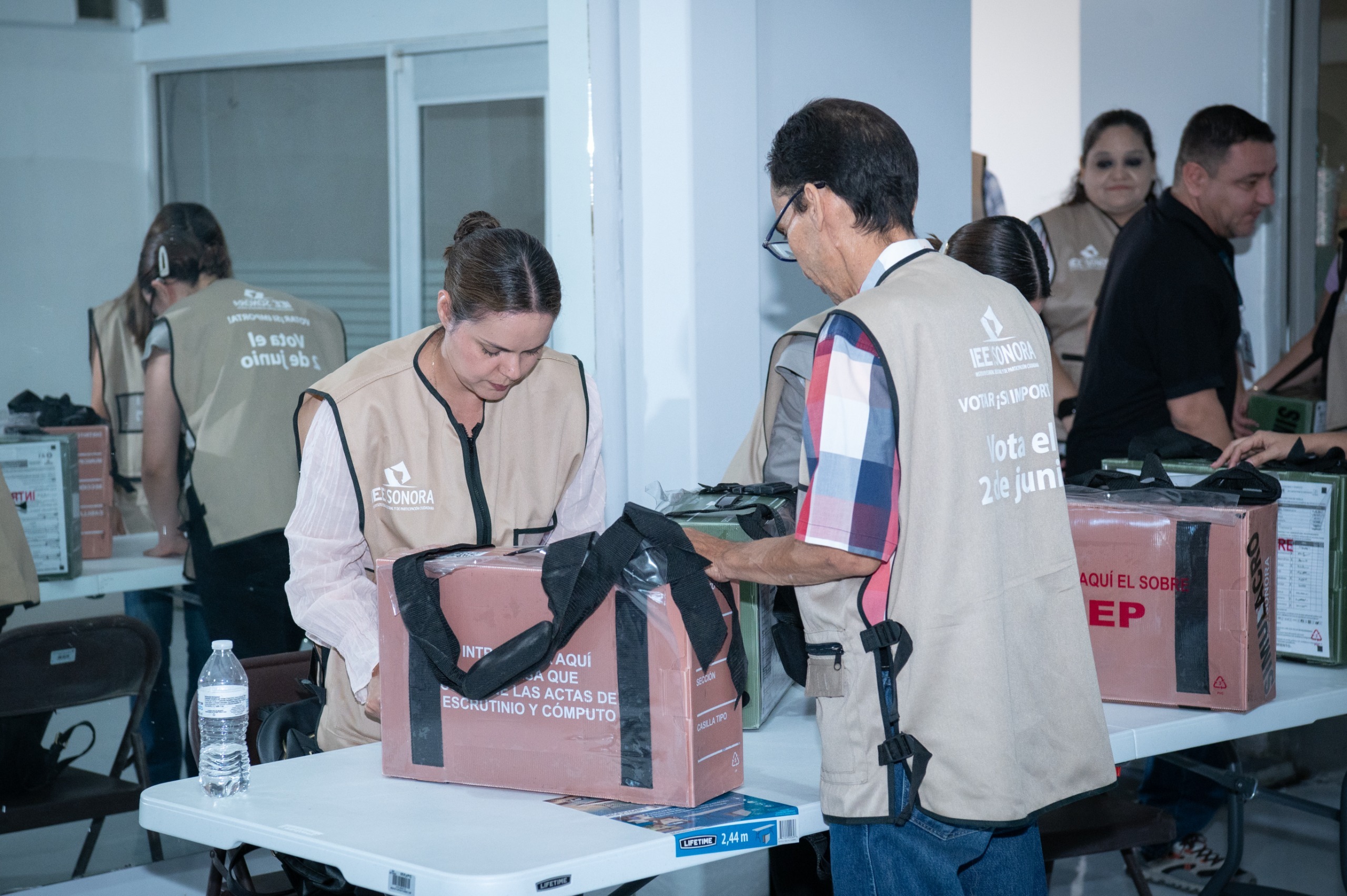 Realiza IEE Sonora Simulacro de Cómputo en los consejos municipales y distritales