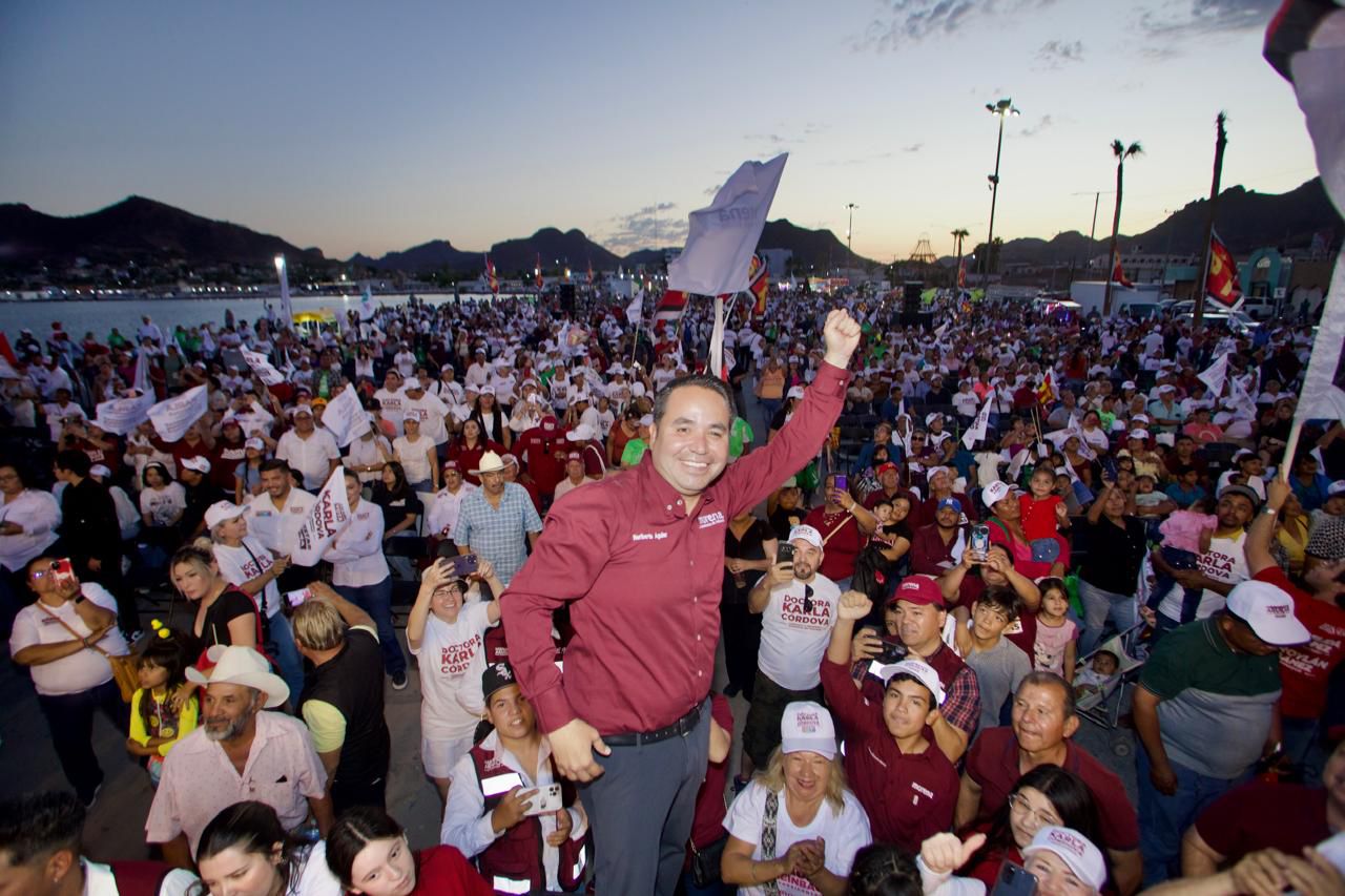 “Porque no tenemos derecho a fallarles, vamos entre todos y desde abajo por el triunfo del pueblo: Heriberto Aguilar