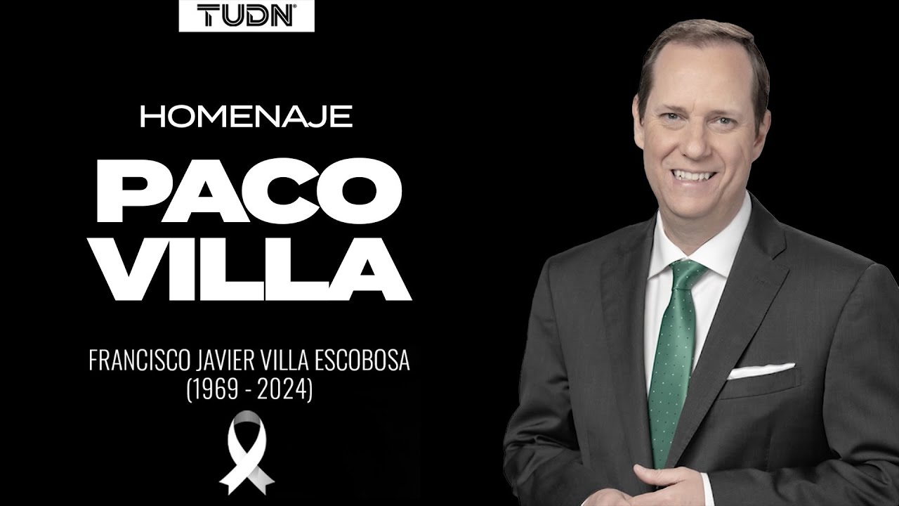 Fallece Paco Villa, conductor y narrador de TUDN