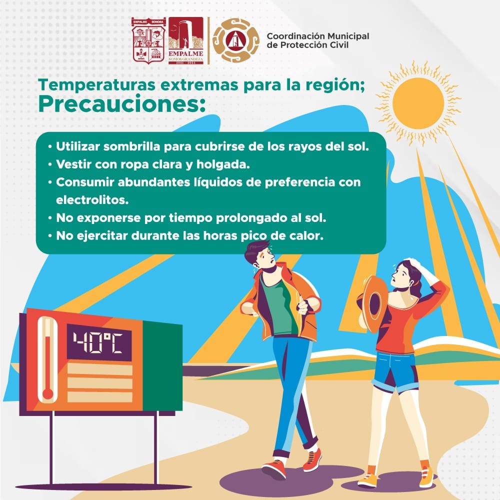 11 junio continuan alertando popr altas tremperaturas