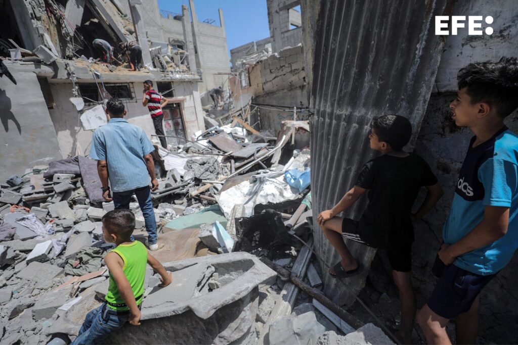 Condena UE bombardeo a Cruz Roja en Gaza 1 115