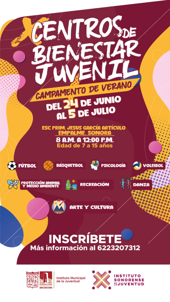 17 junio haran cursos de verano bienestar 2024