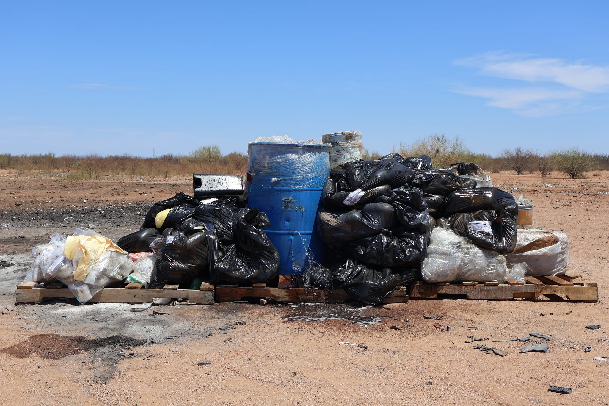 Incinera FGR Más De Una Tonelada De Narcóticos En La Capital De Sonora