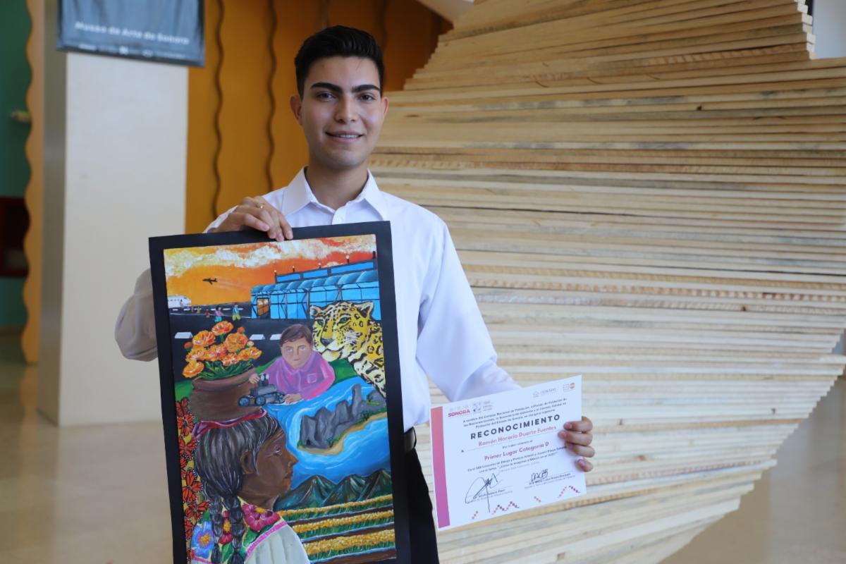 Alumno de la Normal Superior de Navojoa gana beca para seminario sobre liderazgo en Nuevo México